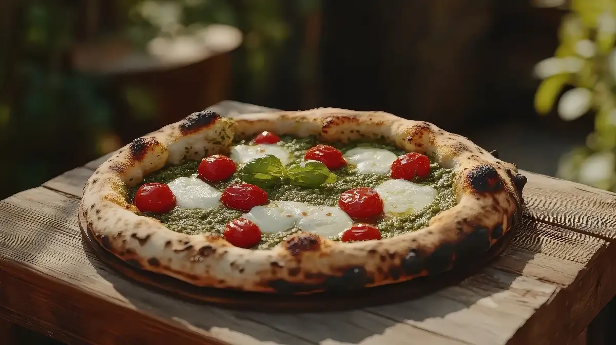 Pesto-mozzarella